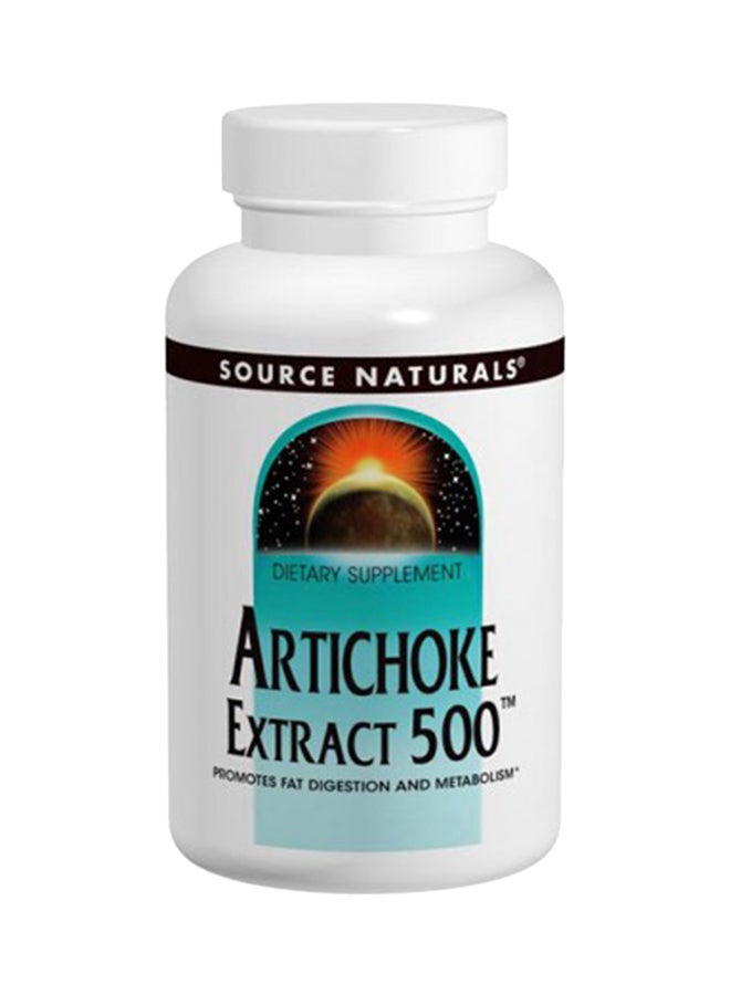 Source Naturals Artichoke Extract 500 - 180 Tablets 