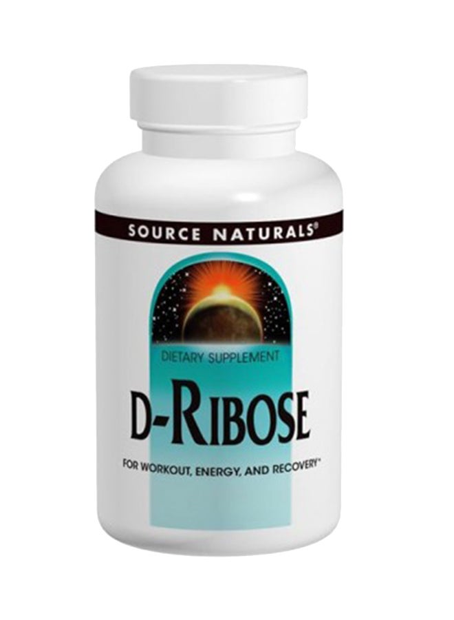Source Naturals D-Ribose Dietary Supplement - 60 Tablets 