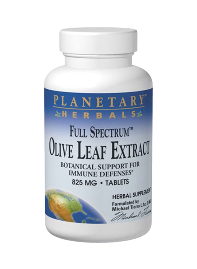 بلانتاري هيربالز أقراص فول سبيكتروم أوليف ليف إكستراكت - 60 قرصاً