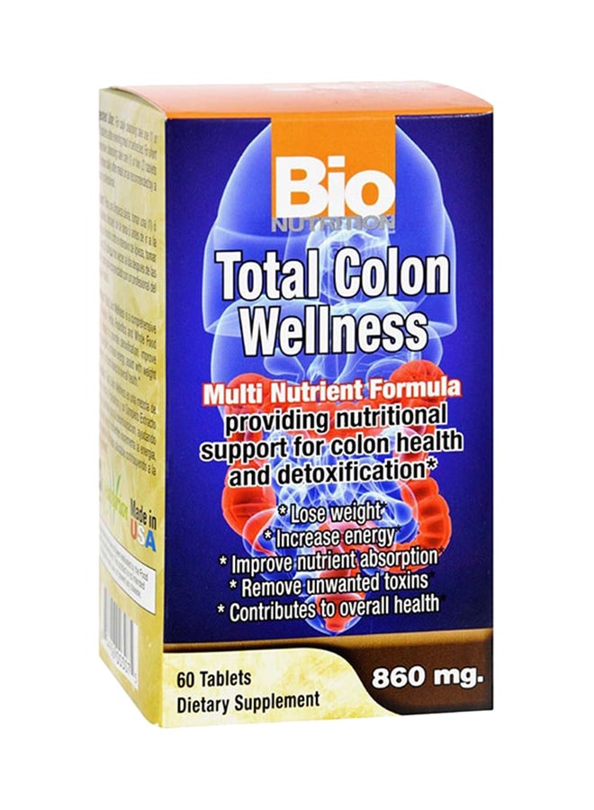 Bio Total Colon Wellness - 60 Tablets