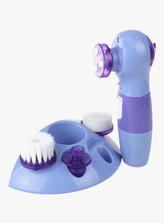 4-في-1 مدلك لتجميل بشرة الوجه أزرق - Image 3