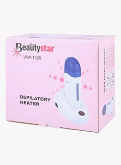 Beauty Star Depilatory Heater With Base For Hair Removal White/Blue  - Image 5