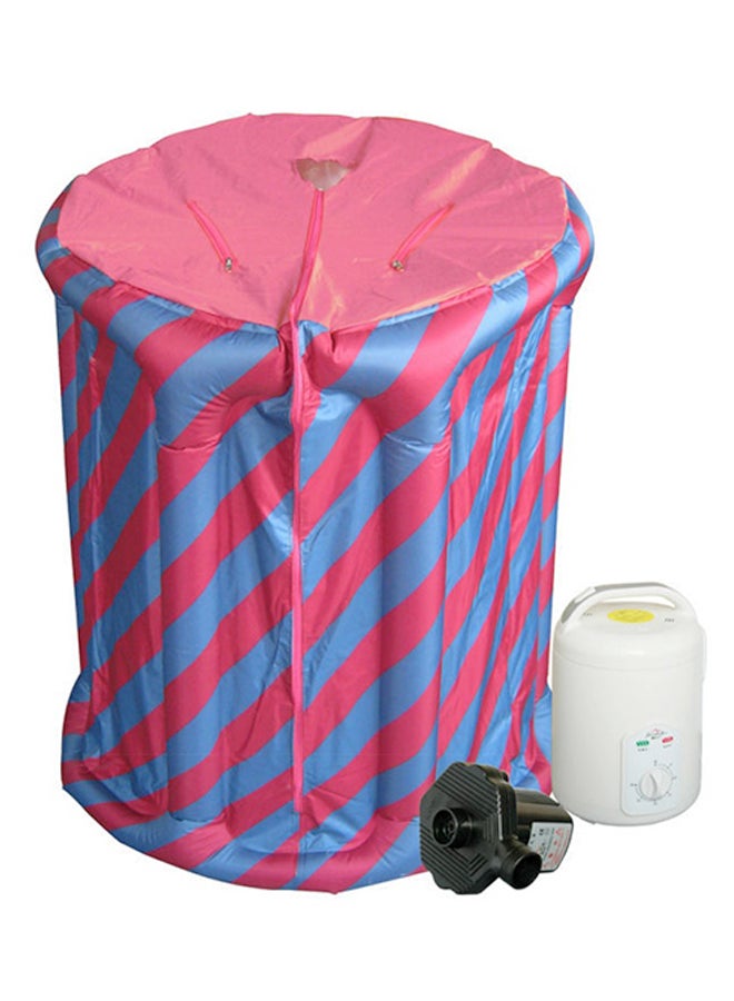 Portable Sauna Room Pink/Blue