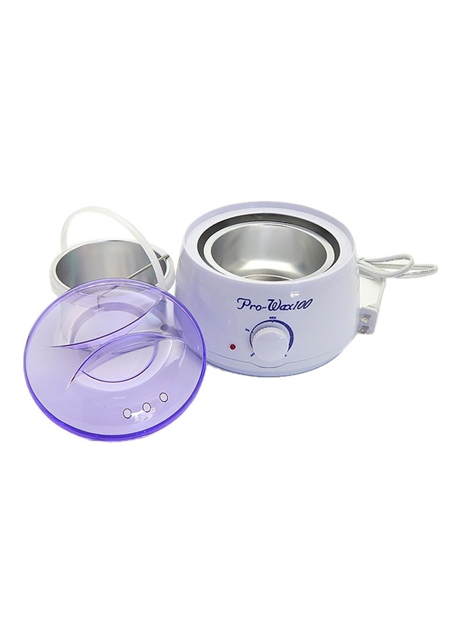 Pro-Wax100 - Wax Machine for Hair Removal White/Purple - Image 1