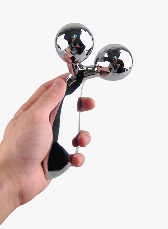 Bodycare - Three Dimensional Body/Face Massager Silver - Image 1