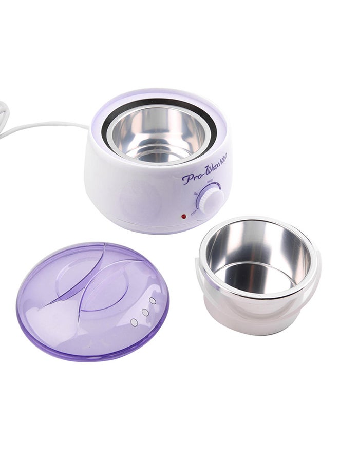 Wax Machine for Hair Removal White/Blue/Clear - Image 1