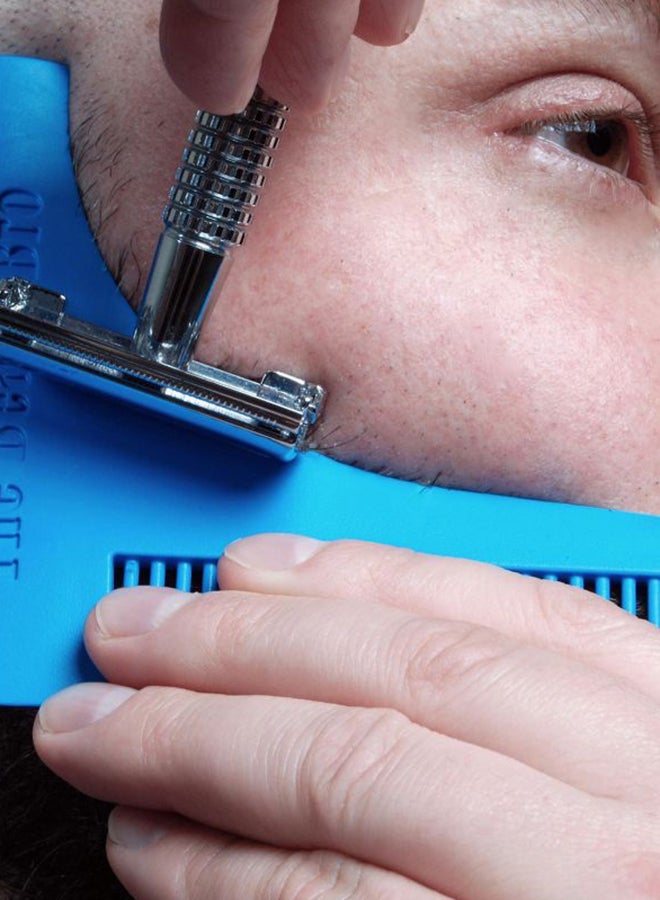 Facial Hair Shaping Tool Blue