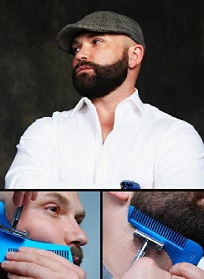 Facial Hair Shaping Tool Blue