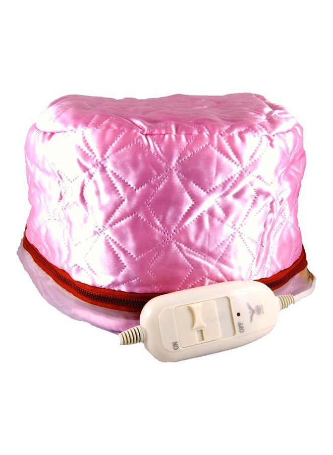 Thermal Cap For Hair Sauna Pink