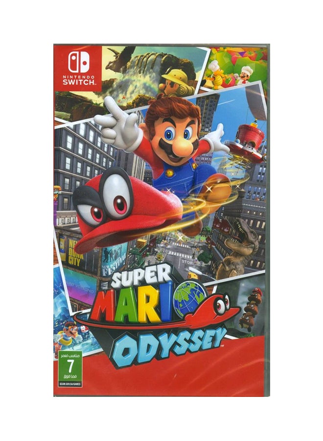 نينتندو - لعبة Super Mario Odyssey اللغة الإنجليزية/العربية (إصدار السعودية) - سباق - نينتندو سويتش - Image 1
