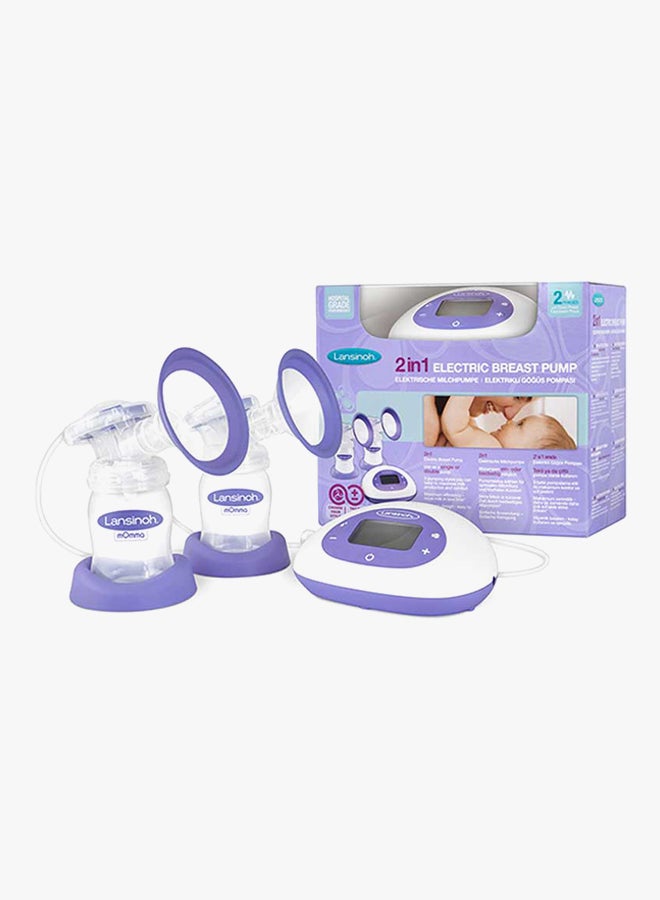 Lansinoh - 2-In-1 Double Electric Breast Pump - Image 1