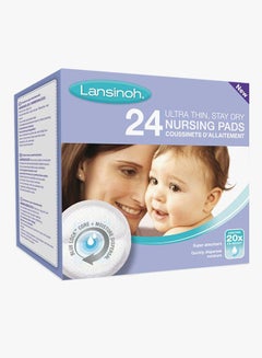 Lansinoh 24-Piece Blue Lock Disposable Nursing Pad Set  - Image 4