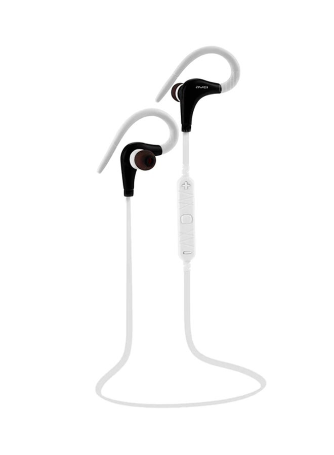 Awei Wireless Bluetooth In-Ear Headset White