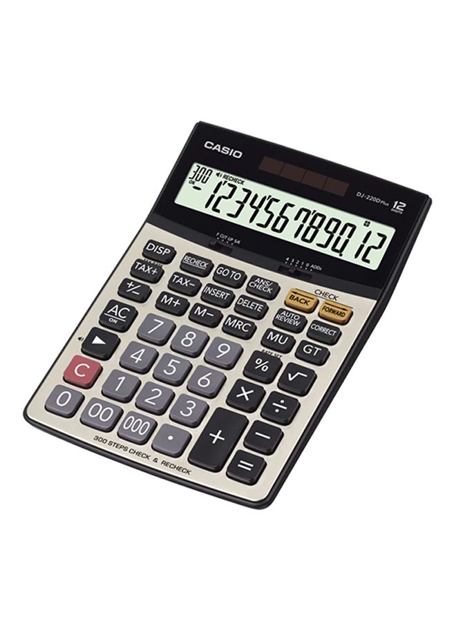 CASIO - 12-Digit Basic Calculator Multicolour - Image 1