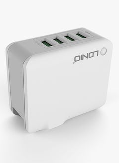 LDNIO 4-Port Universal USB Adapter White  - Image 4