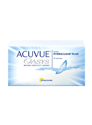 Acuvue Pack of 12 Oasys Clear 2-Week Contact Lenses - v1522652684/N14020792A_1