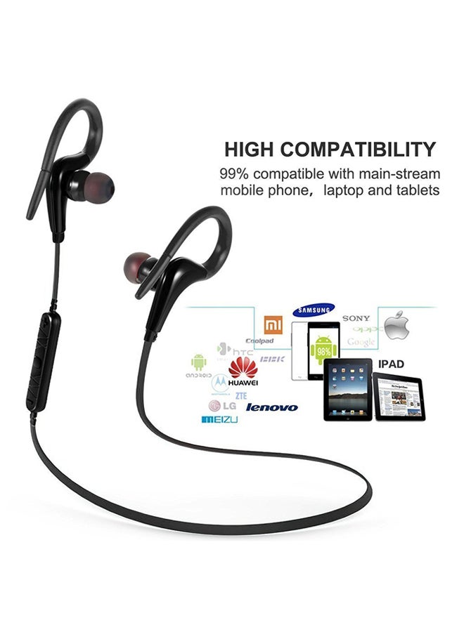 Awei In-Ear Wireless Headphones Black - Image 4