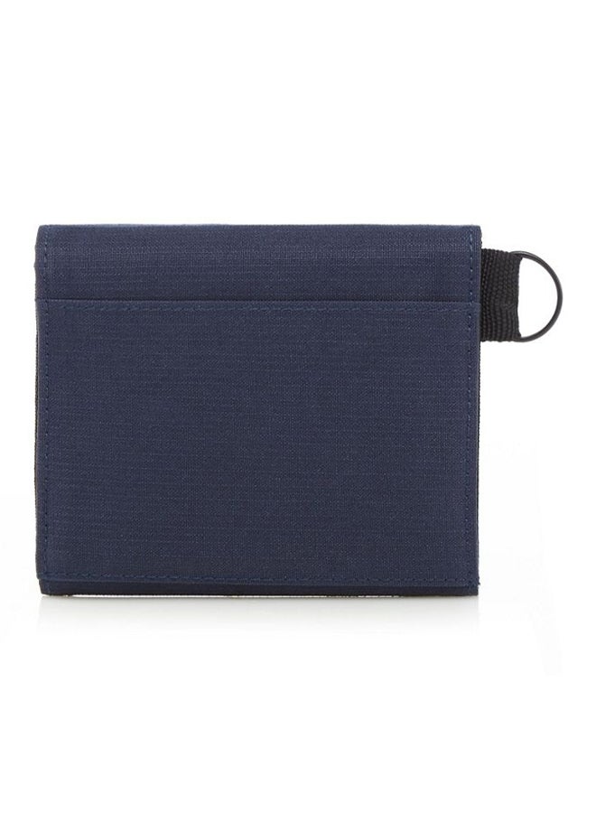 DEBENHAMS - Mantaray Textured Ripstop Wallet Navy - Image 1