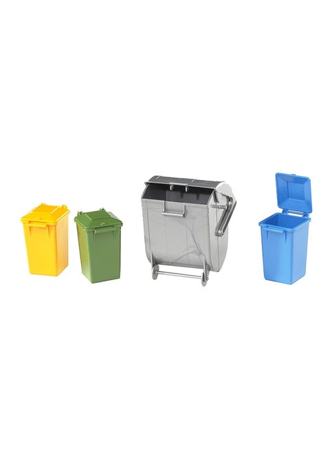 4-Piece Accessories Garbage Can Set