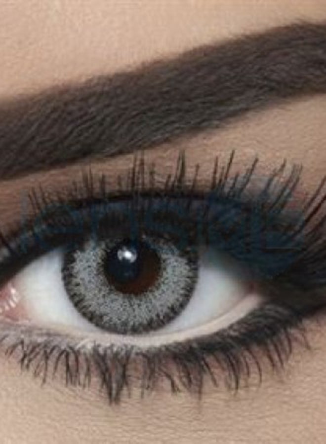 بيلا عدسات لاصقة لامعة بلون أخضر رمادي هاسكي