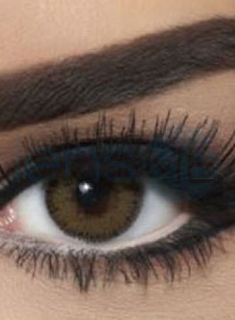 Glow Radiant Hazelnut 3 Months Disposable Contact Lenses 909000786028