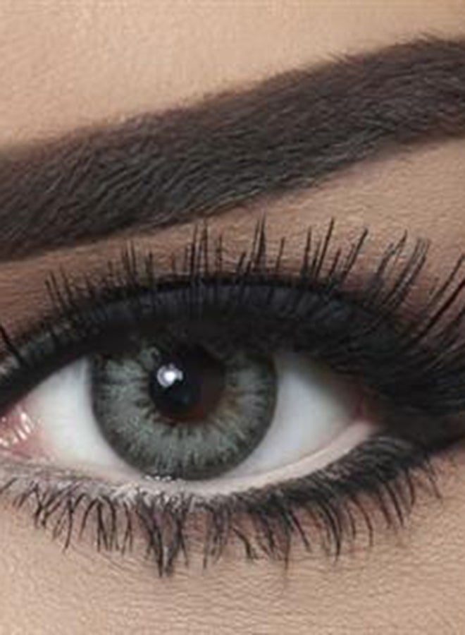 بيلا عدسات لاصقة شهرية دايموند لون أخضر مائل للرمادي طراز 909000786035