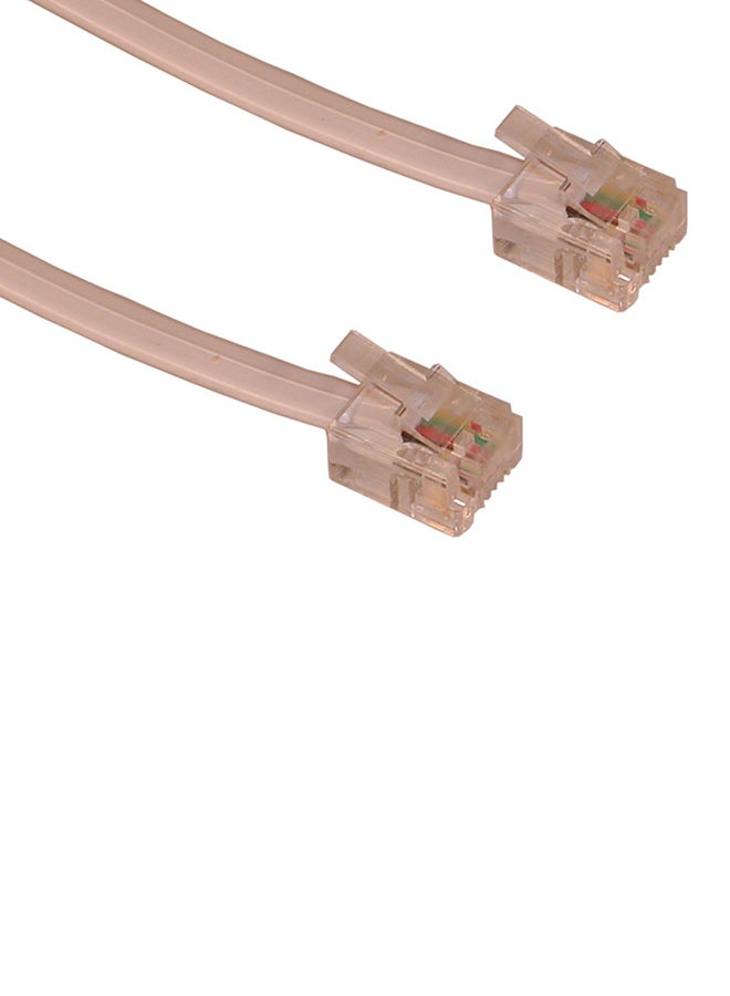 Sandberg - RJ11 Telephone Cable Rose Gold - Image 1