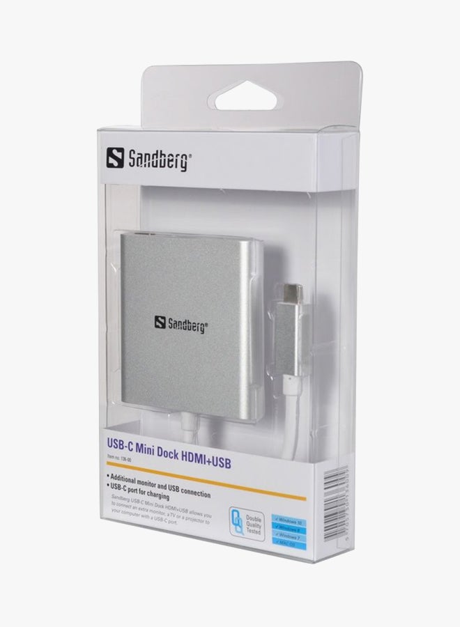 Sandberg USB-C Mini Dock  - Image 2