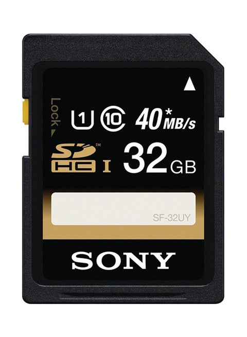 SDHC UHS-1 Memory Card Black