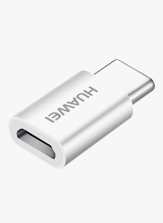 HUAWEI Micro Usb To Type-C Adapter White  - Image 2