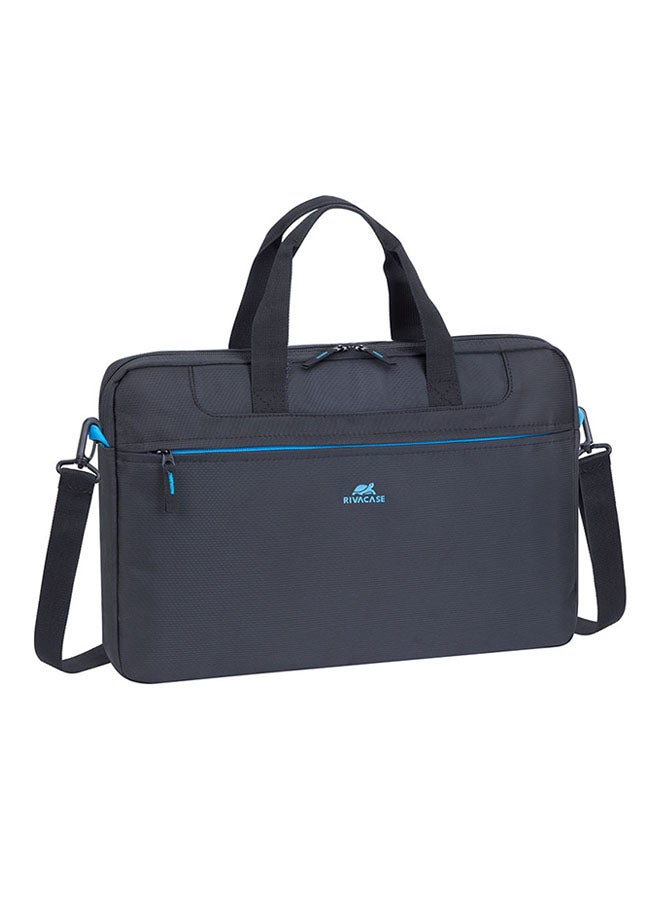 RivaCase Laptop Bag For 15.6-Inch Laptop Black  - Image 1