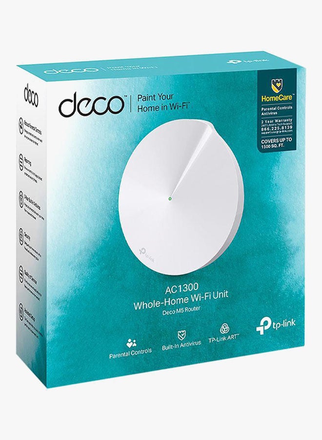 TP-LINK Deco M5 Home Wi-Fi System Mesh Router White  - Image 3