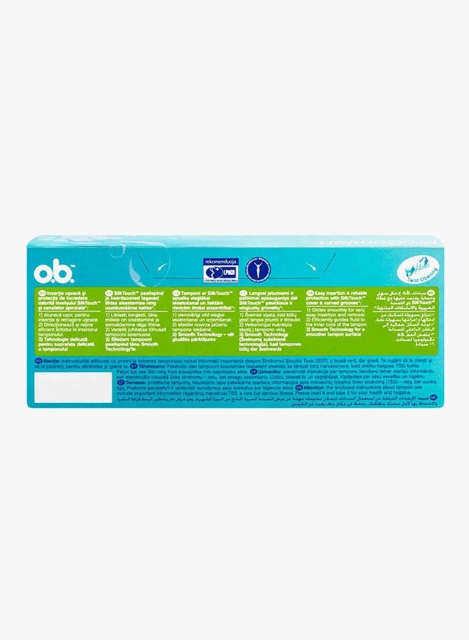 o.b. - 16-Piece Pro Comfort Super Plus Tampons - Image 1