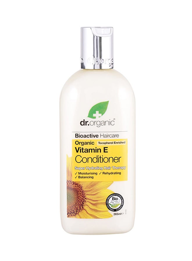 dr.organic Bioactive Haircare Organic Vitamin E Conditioner 265ml  - Image 1