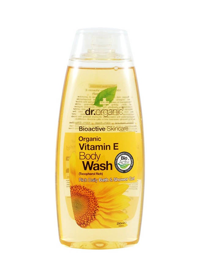 dr.organic Bioactive Skincare Vitamin E Body Wash 250ml