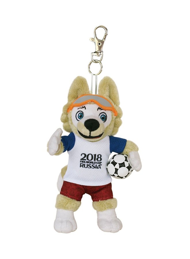 FIFA Zabivaka Plush Toy  With Keychain 18cm 