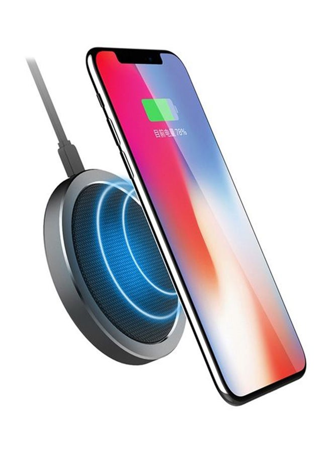 Rock W4 Qi-Enabled Quick Wireless Charger Black - Image 2