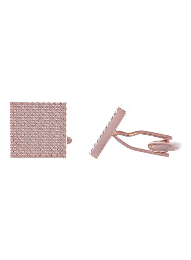 Philippe Moraly Stainless Steel Square Cufflinks 