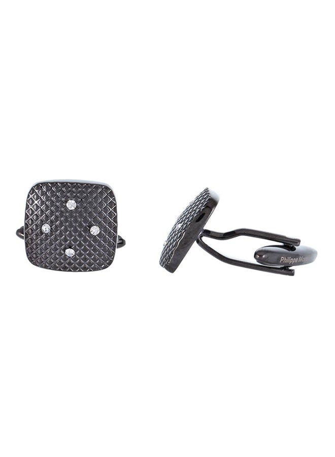 Philippe Moraly - Stainless Steel Cufflinks - Image 1