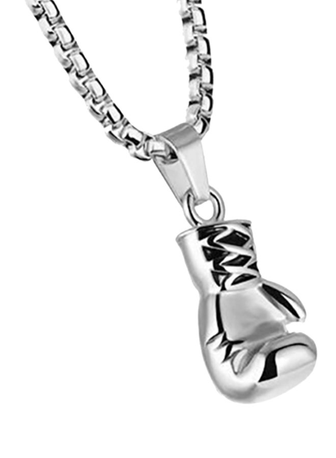 Spa Care - Stainless Steel Magnetic Fitness Pendant Necklace - Image 1