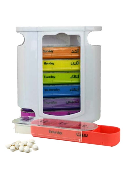 7- Piece Medicine Tablets Organizer Set