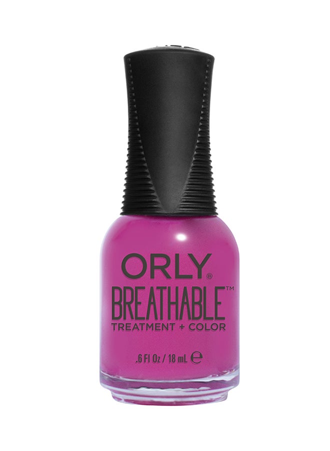 Orly Breathable Treatment Glossy Nail Color Give Me A Break 
