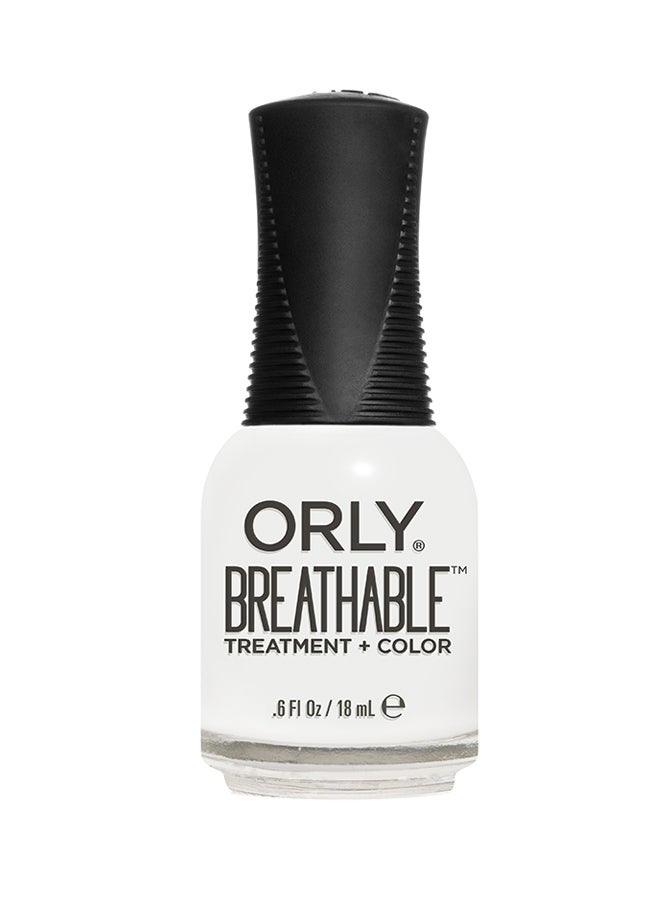 Orly Breathable Treatment Glossy Nail Color White Tips - Image 1