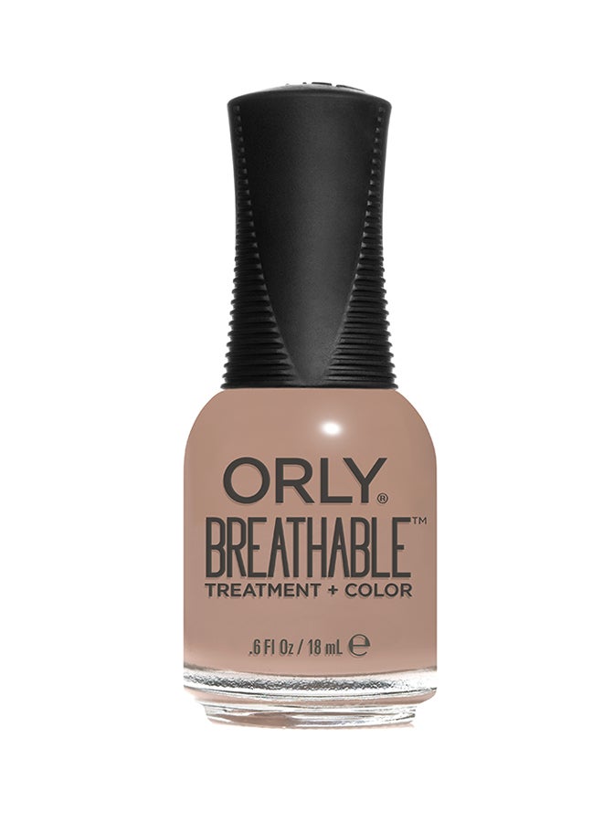Orly Breathable Treatment Glossy Nail Color Down To Earth - Image 1