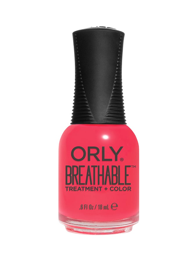 Orly - Breathable Treatment Glossy Nail Color Pep In Your Step - Image 1