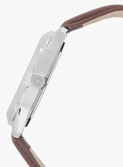 fastrack Men's Leather Analog Watch 3123SL04  - Image 3