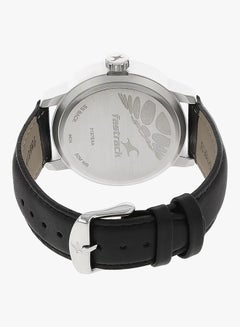 fastrack Men's Leather Analog Watch 3137SL01  - Image 2