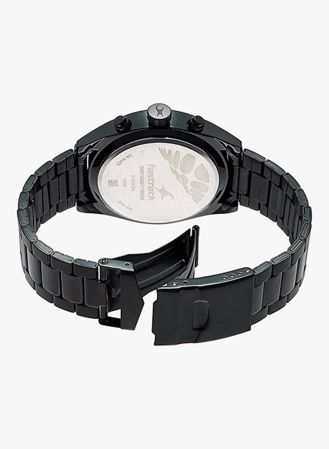 fastrack Men's Stainless Steel Analog Watch 3165NM01  - Image 2