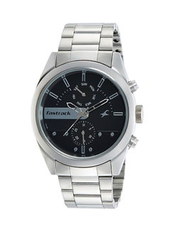 fastrack Men's Stainless Steel Analog Watch 3165SM01  - Image 1