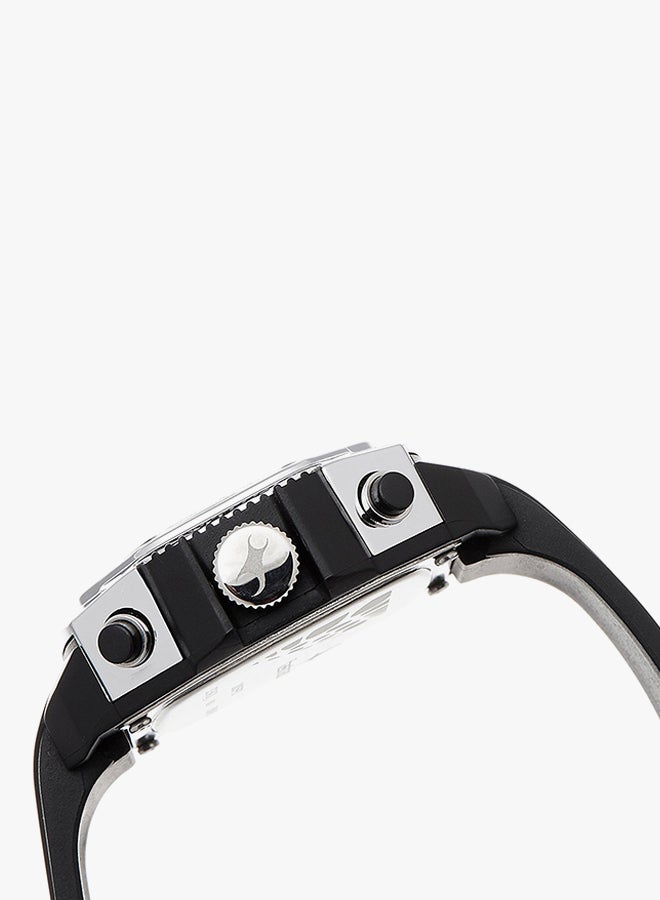 فاستراك ساعة يد بعقارب وسوار من السيليكون طراز 38005PP03 للرجال - Image 3